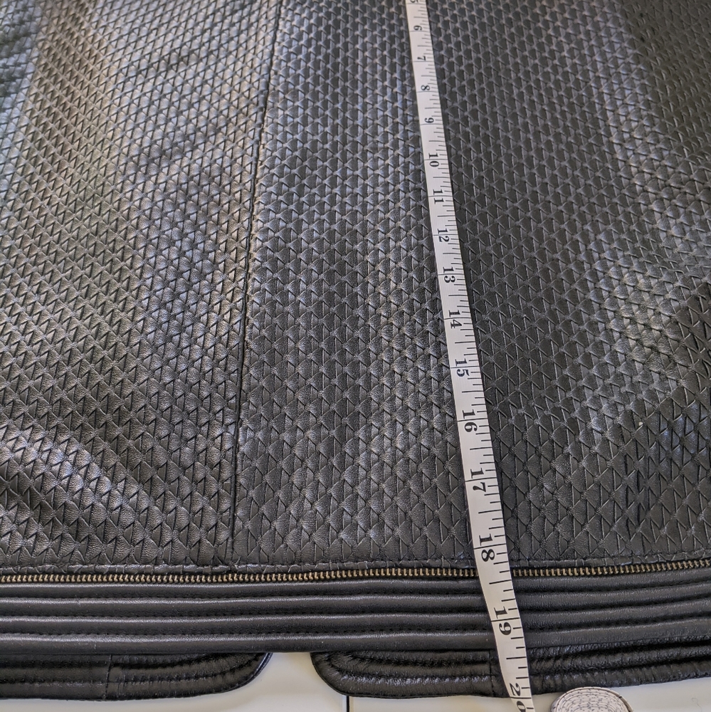 Anne Klein Leather Coat - Picture 6 of 7
